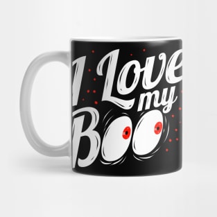 I Love My Boo Costume For Halloween Mug